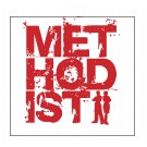 EmK-Aufkleber METHODIST GROSS ROT 50 x 50 cm 