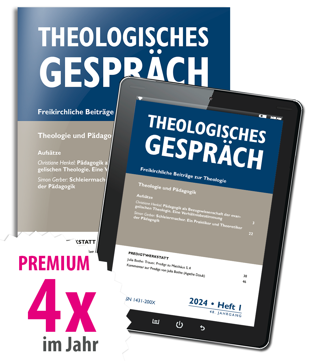 Theologisches Gespräch - Premium-Abonnement