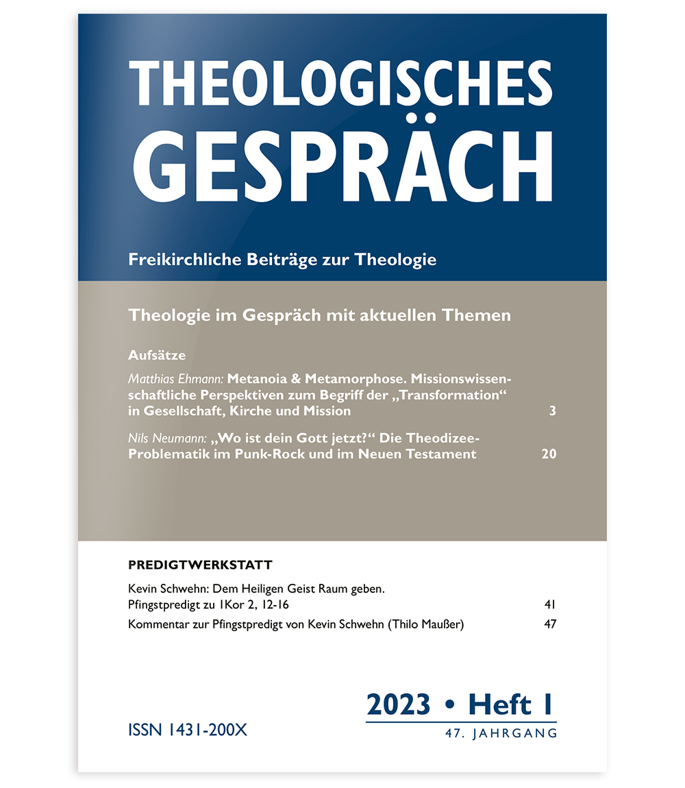 Theologisches Gespräch 2/2023