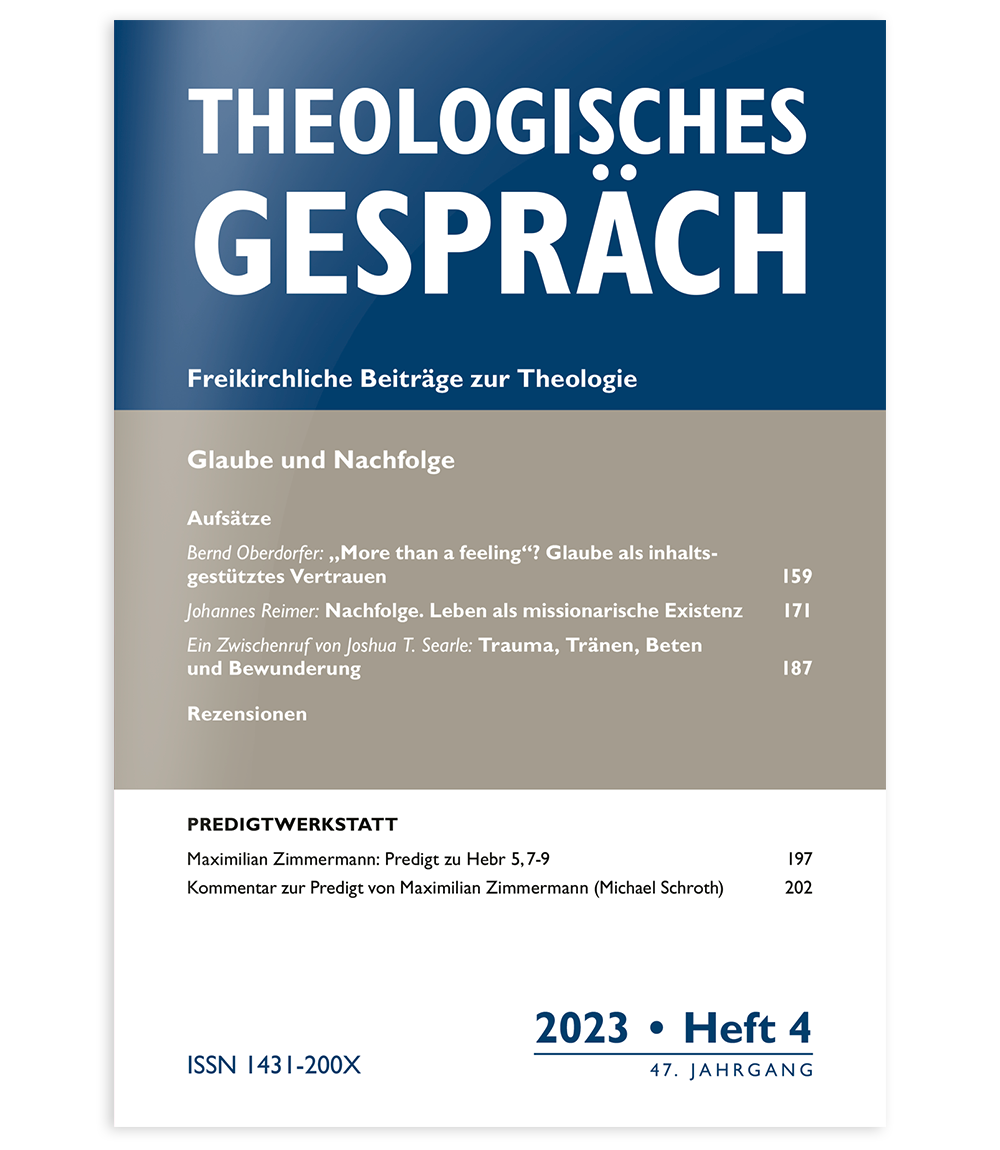 Theologisches Gespräch 4/2023